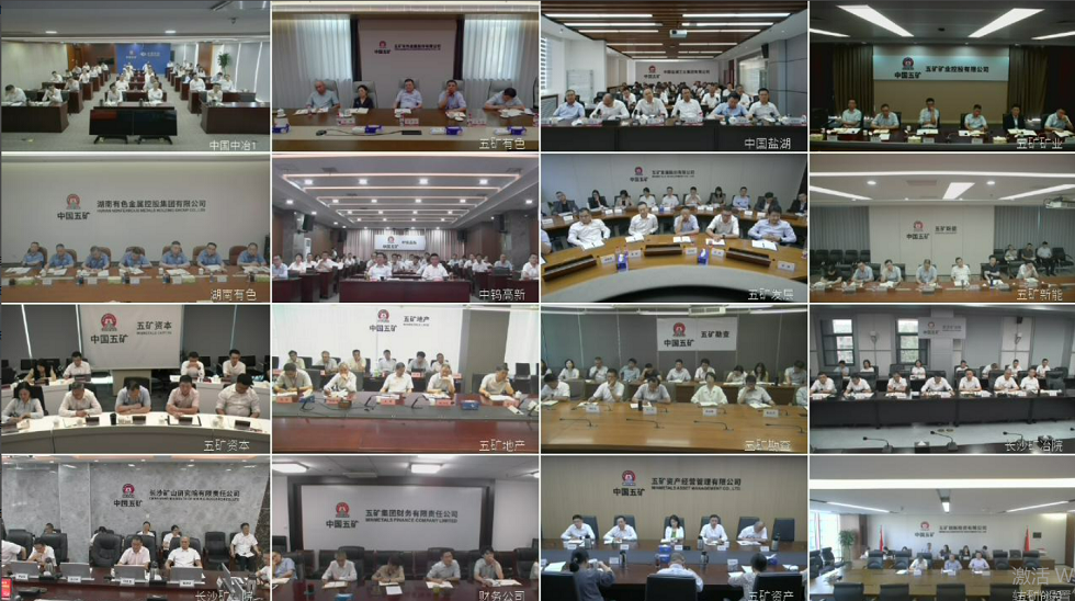 各直管企业视频分会场