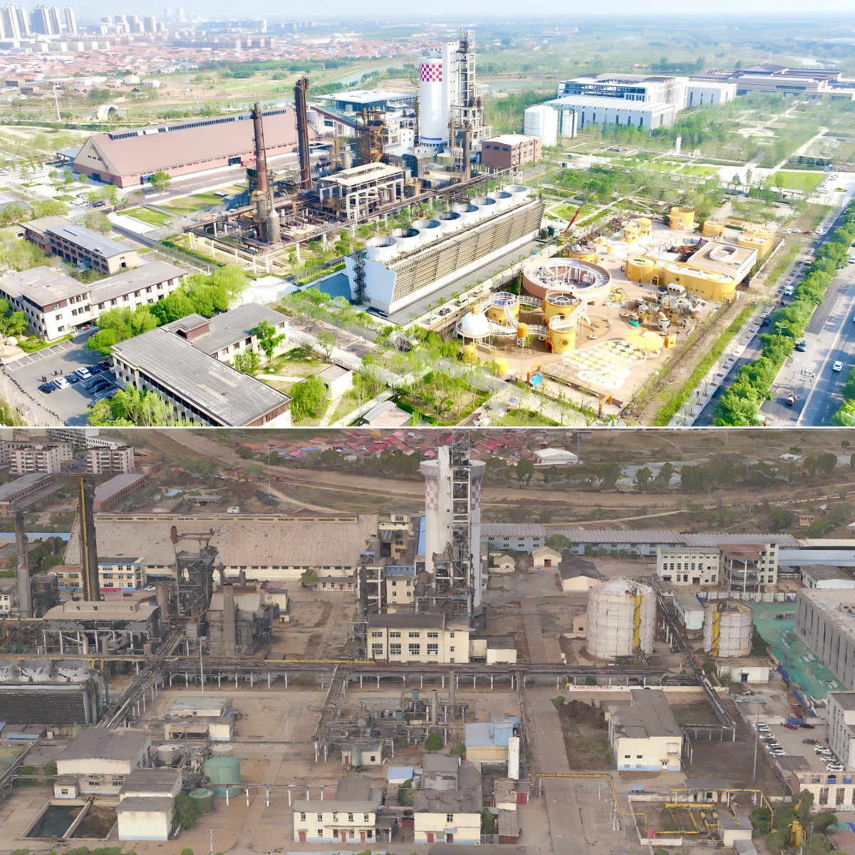 6-公海赌赌船官网jc710天工沧州大化工业遗存提升改造项目前后对比